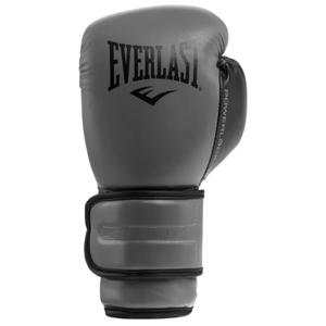 Боксерські рукавиці Everlast POWERLOCK 2R TRAINING GLOVE сірий, чорний Уні 14 унцій